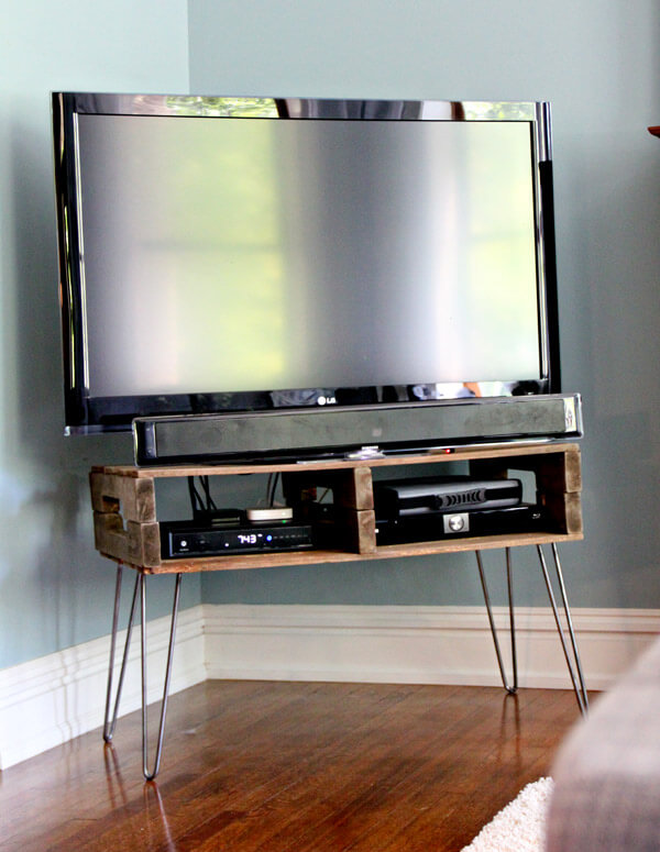 20 Easy And Unique Tv Stand Ideas For Your Next Project Crafty Club Diy Craft Ideas