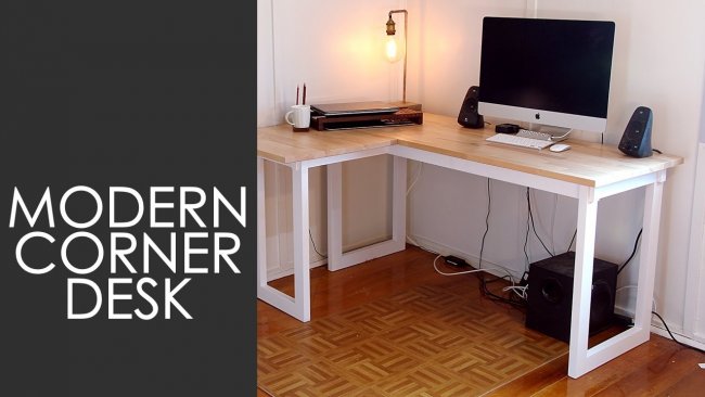 How To Make A Corner Desk On A Budget