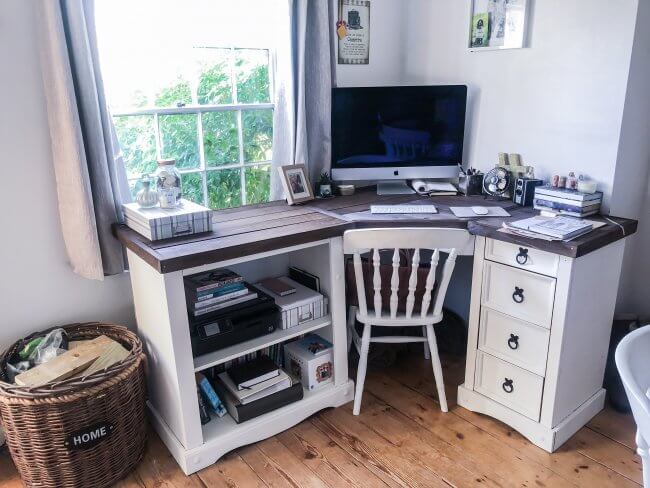 My New DIY Corner Desk