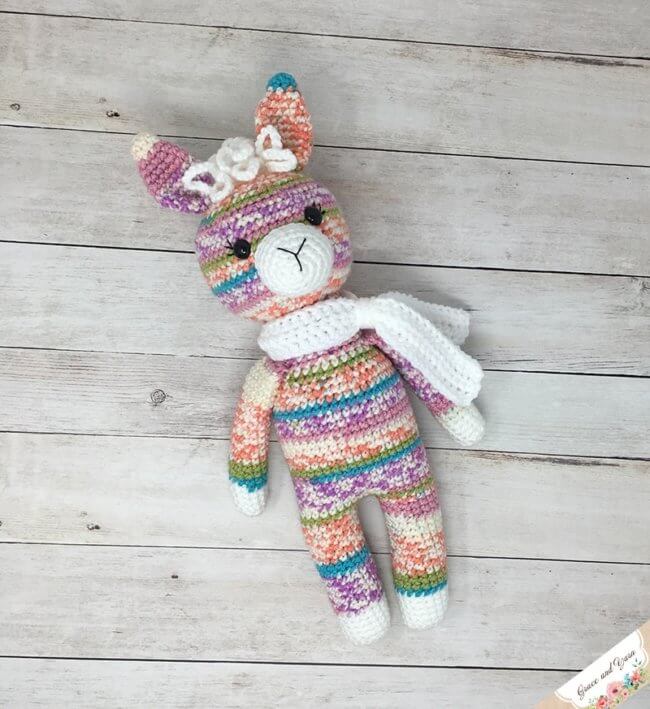 Amigurumi Llama - A Free Crochet Pattern