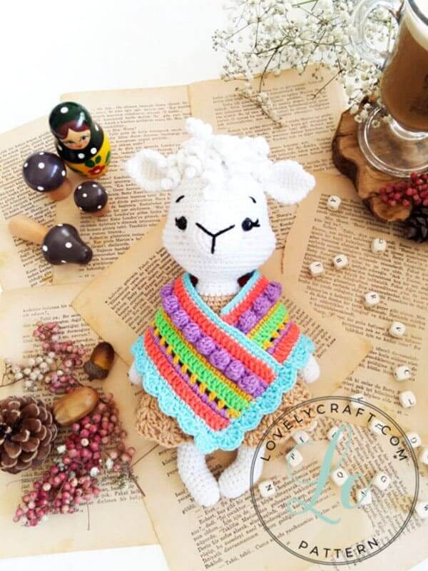 Crochet Llama Patmos Amigurumi Free Pattern