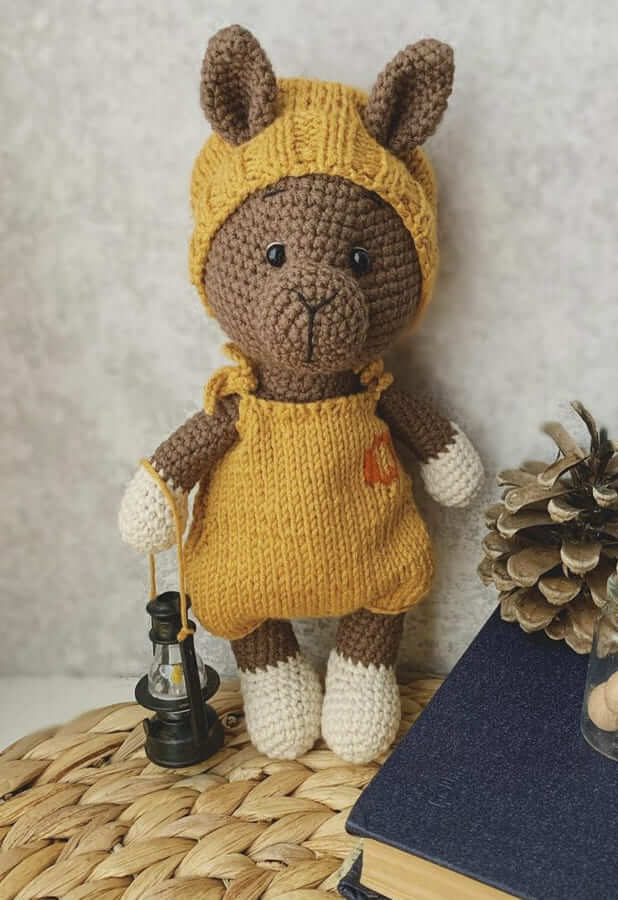 Little Llama Amigurumi Crochet Pattern