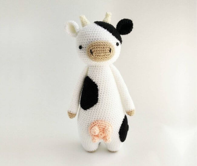 Crochet cow - amigurumi cow - cow appreciation day - chic fil a