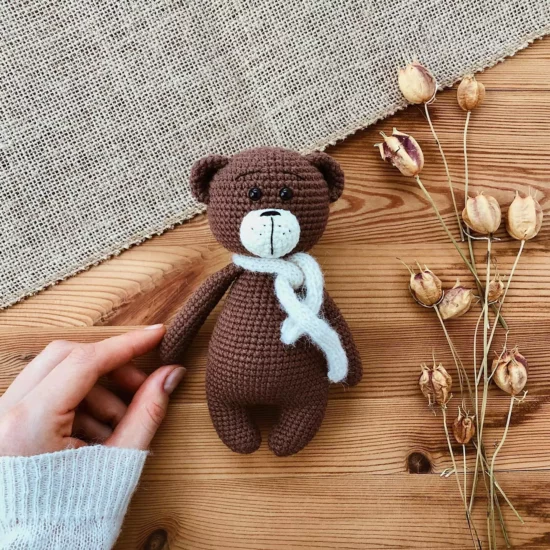 Bruno the Bear Crochet Pattern